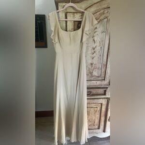 Azazie Elegant Cream Dress - Bridesmaid Dress